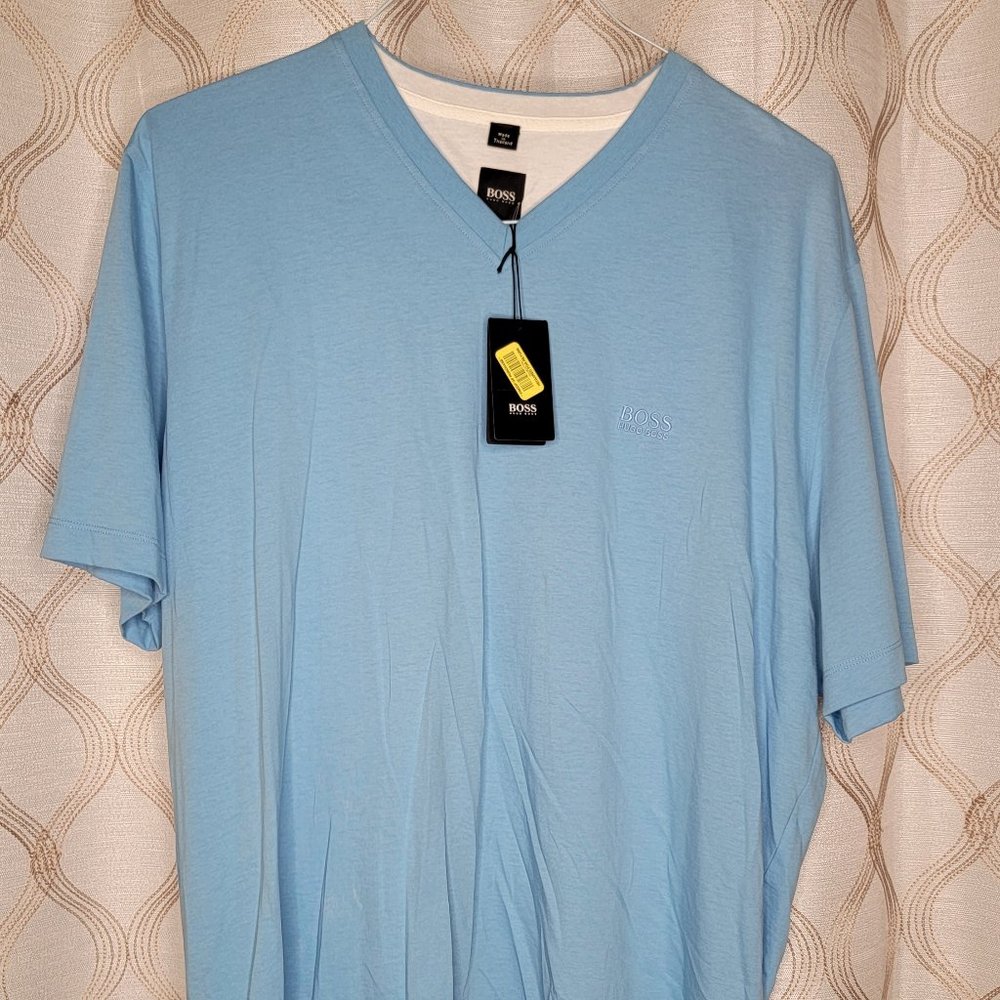 Men's V Neck Hugo Boss Tee